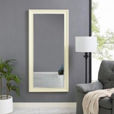 Naomi Home Framed Floor Mirror-Color:Black   